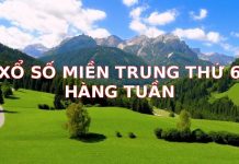 Xổ Số Miền Trung Thứ 6 Hàng Tuần: Cơ Hội Vàng Để Đổi Đời!